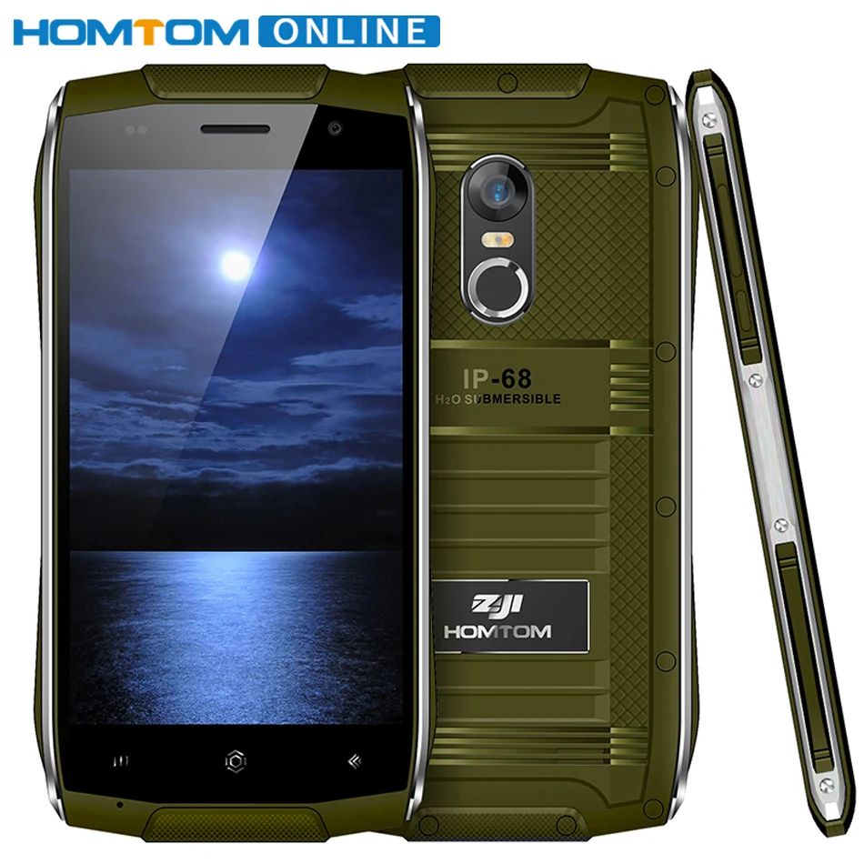 HOMTOM ZOJI Z6 IP68 Waterproof Smartphone Android 6 0 MTK6580 Quad Core HD Phone 1GB RAM