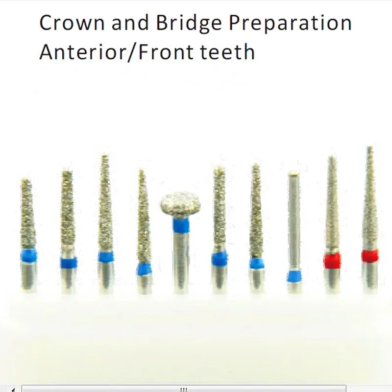 Buy 50 Pieces /Lot (5 Boxes ) Diamond Burs Kit Dental