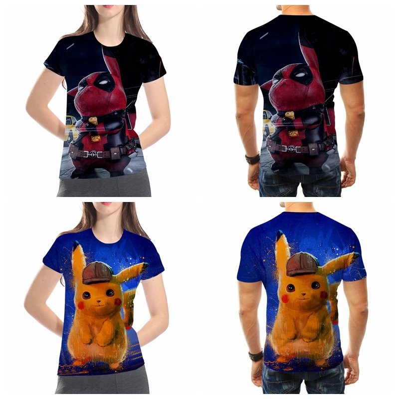 Pokemon Boys Blue Pikachu Muscle Tank Top Shirt T-Shirt Tee