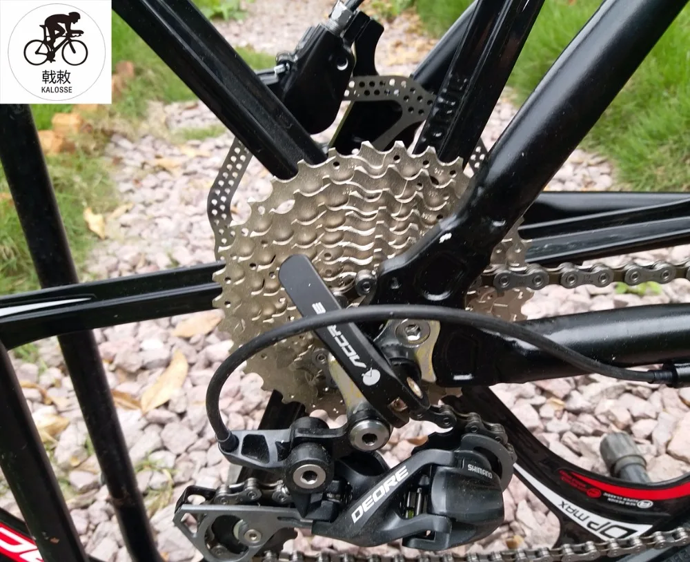 Top Kalosse mountain bike bicycle  21/24/27/30 gear ,  Hydraulic brakes  26*17 inch  alloy frame    Mountain bike 13