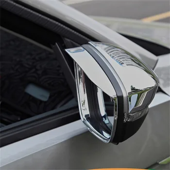

For VW Volkswagen T-ROC TROC 2017 2018 2019 ABS Chrome Rearview Mirror Eyebrow Cover Decoration Trim Car Styling Accessories