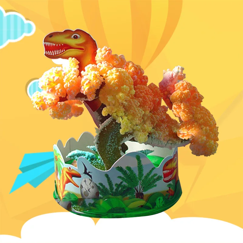 

Paper Magician Magic Dinosaur Magic Growing Tree Liquid DIY NON-TOXIC Blossom Artificial Paper Flower Kids Children Boy Toys