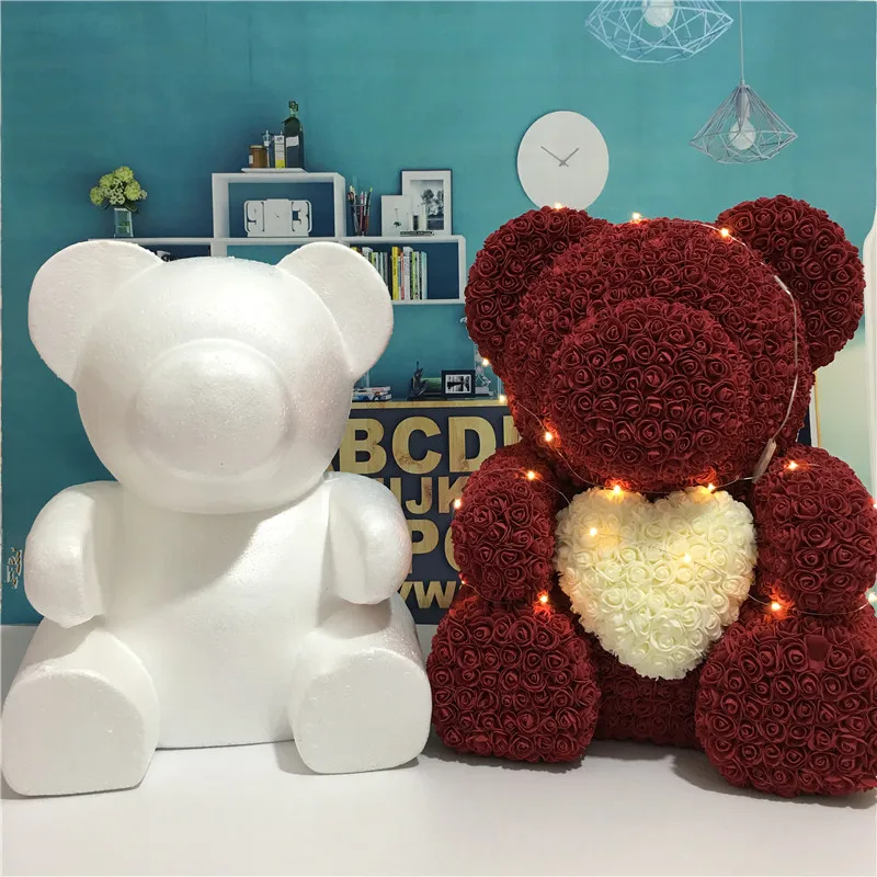 large styrofoam teddy bear