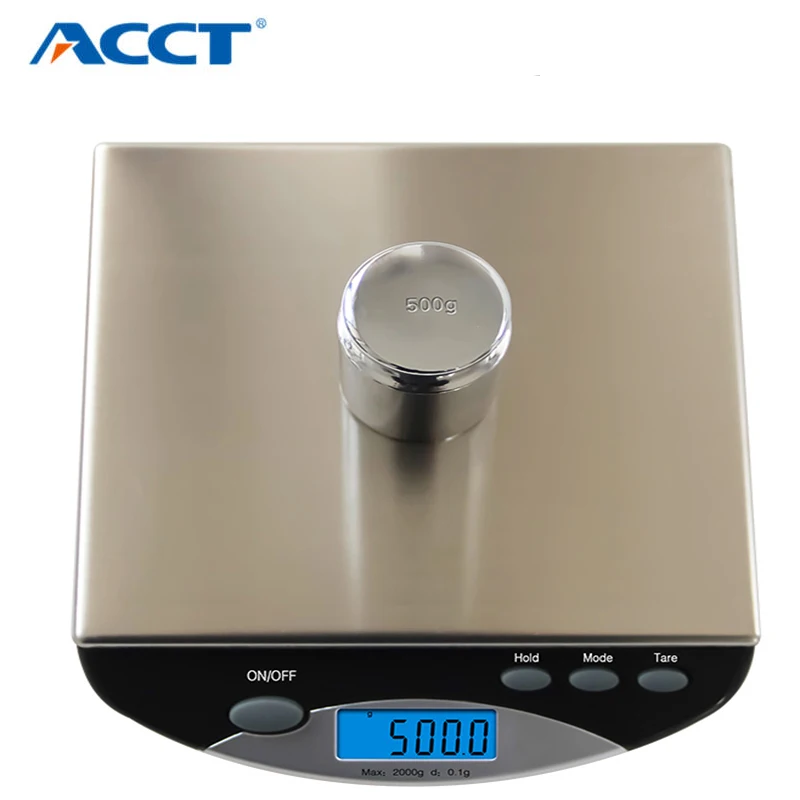 

6kg 2kg Digital Portable Kitchen Scale Electronic Cooking Baking Meature Tool Balance Precision Weight Scales Stainless Steel