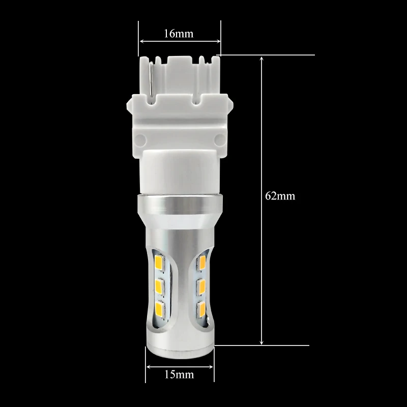 size for 3156 py27w led bulb