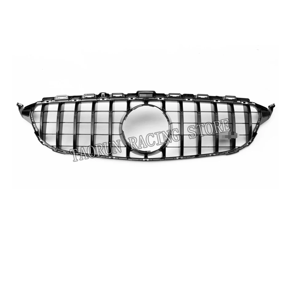 

w205 C205 S205 ABS Front Bumper Mesh Grill Grille for C180 C200 C220 C300 C43 with AMG Package ( No Star Logo ) 2019 - 2022