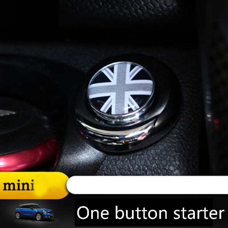 

Engine one Start stop Push button Cap Cover Decoration For 2nd Gen MINI Cooper one s coutryman R55 R56 R57 R58 R59 Car-styling