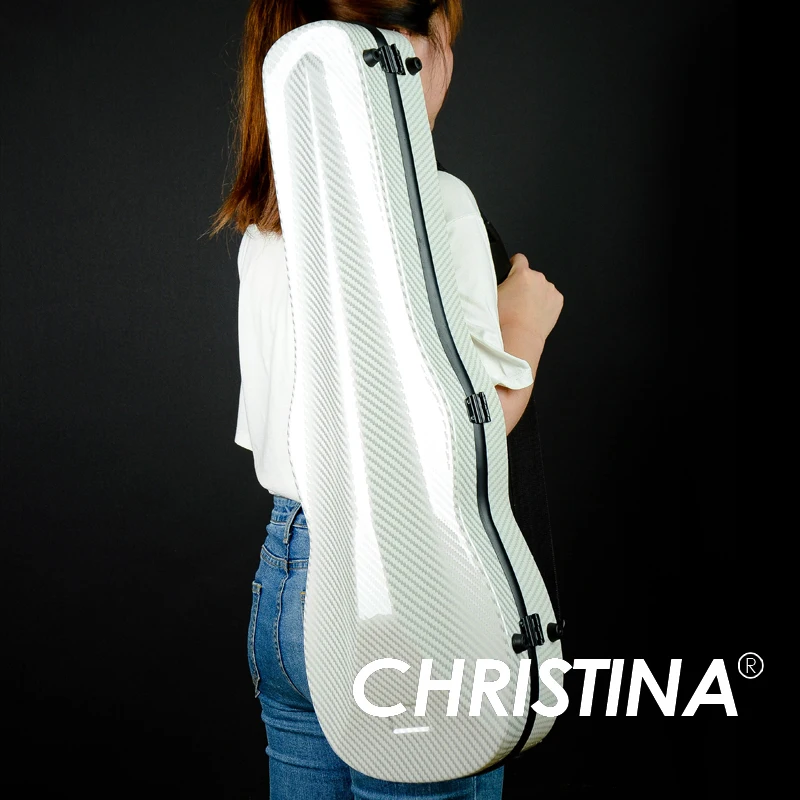 Высококачественный Итальянский чехол для скрипки Christina 4/4 из углеродного