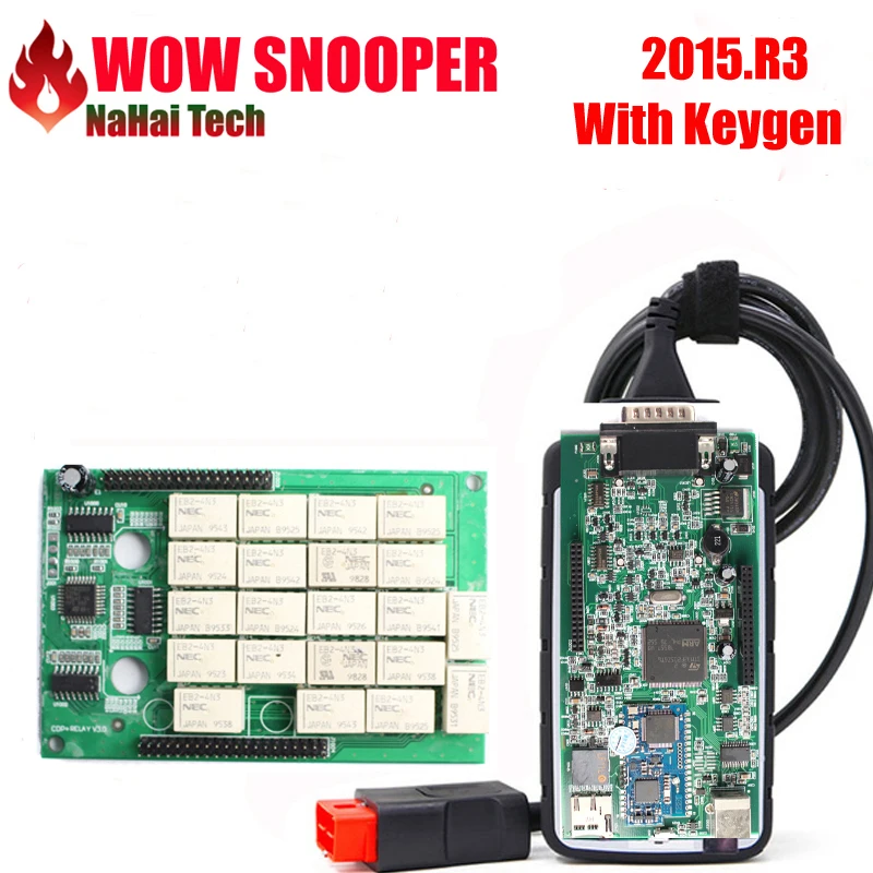 WOW SNOOPER Bluetooth 2015. R3/2016. R1 с keygen Wurth V5.00.8 R2 TCS CDP MAULTIDIAG PRO новый VCI MVDIAG диагностический