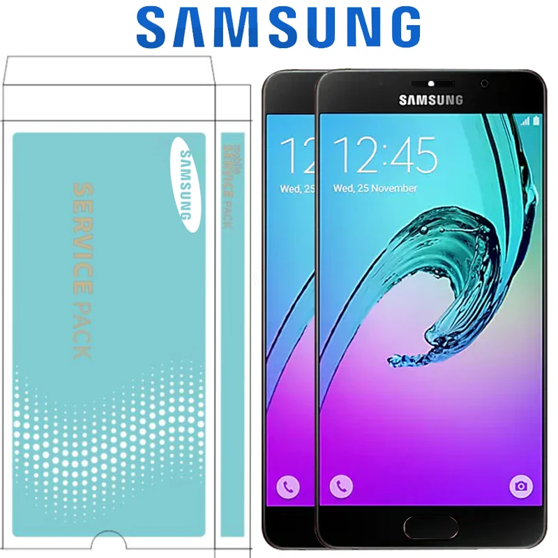 Оригинальный SUPER AMOLED дисплей 5 2 дюйма для SAMSUNG Galaxy A5 2016 A510 A510F A510M A510FD ЖК-дисплей с
