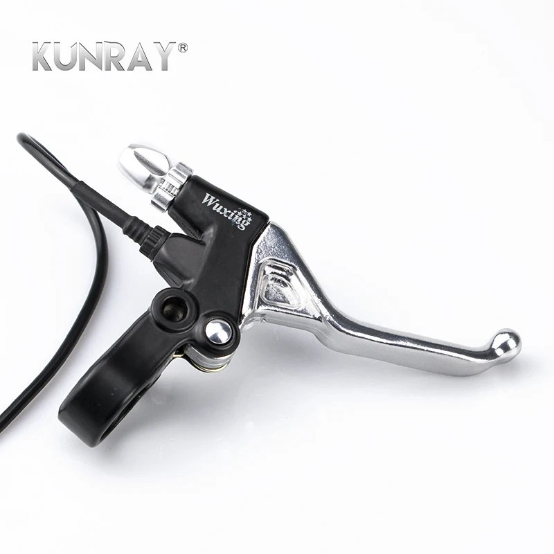 Kopen RoHS Wuxing 49PDD Elektrische Brakelever Aluminiumlegering Ebike Rem Elektrische Fiets E Scooter Afgesneden Power Brake Handvat Onderdelen