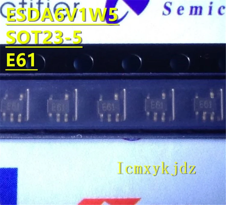 10 шт./лот ESDA6V1W5 E61 SOT-353 новый оригинальный Оригинальный товар бесплатная доставка