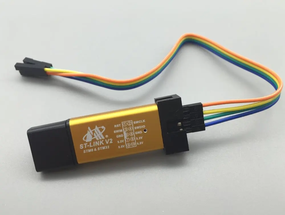 

Free Shopping 5PCS ST-Link V2 stlink mini STM8STM32 STLINK simulator download programming With Cover for arduino