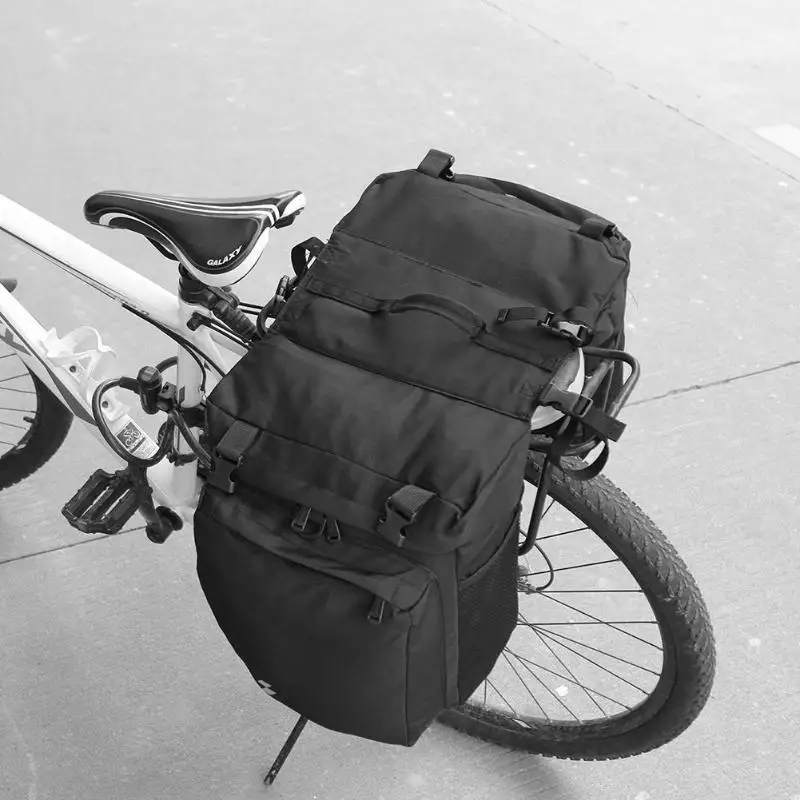 

SAHOO 15L Bicycle Cycling Rear Rack Luggage Pack Mountain Road Bike Back Seat Double Side Pannier Bag Bolsa de bicicleta