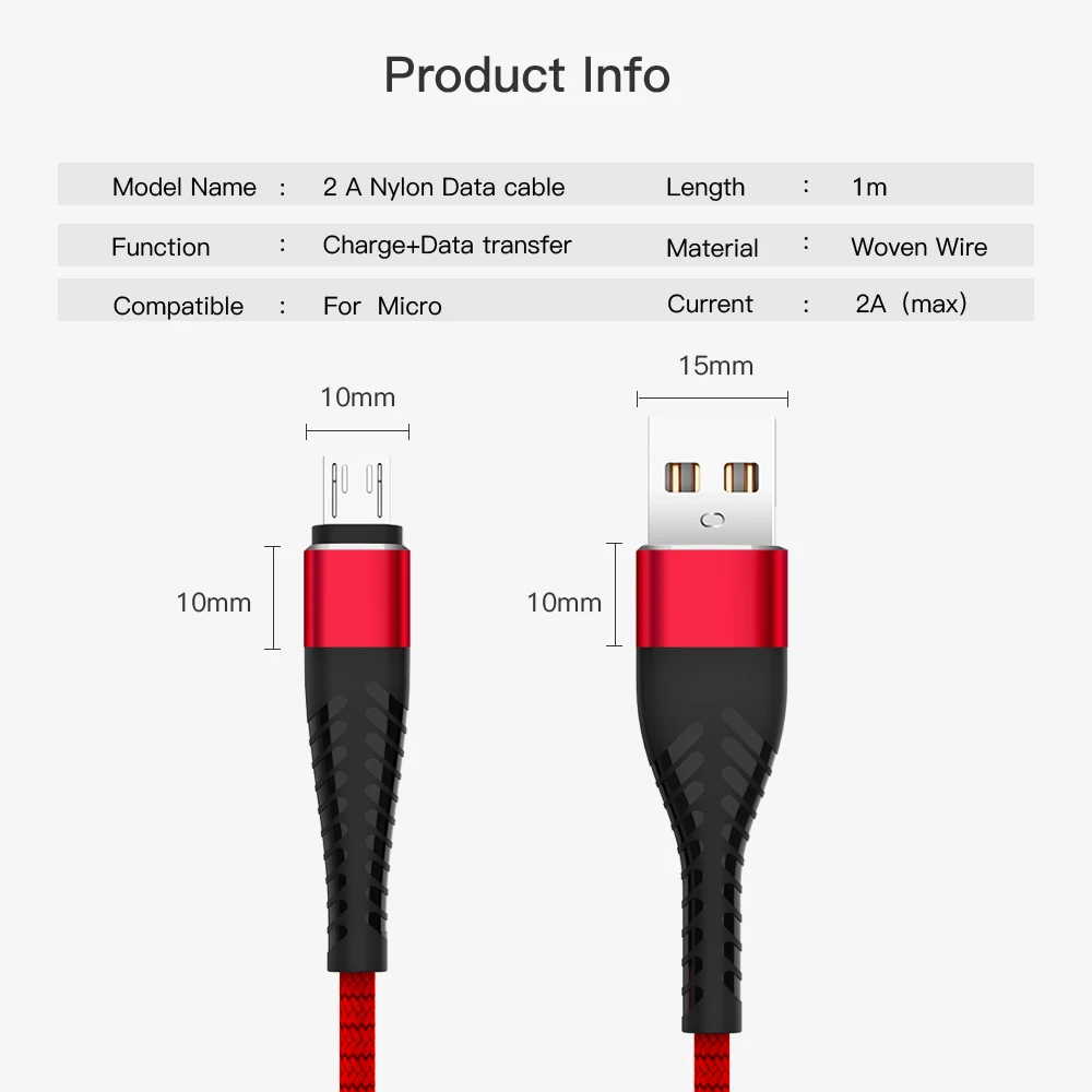 Micro USB кабель 2A Быстрая зарядка зарядное устройство через Micro USB провод для Samsung S9 Xiaomi Redmi; Huawei Android телефон Micro usb-концентратор, 4 порта