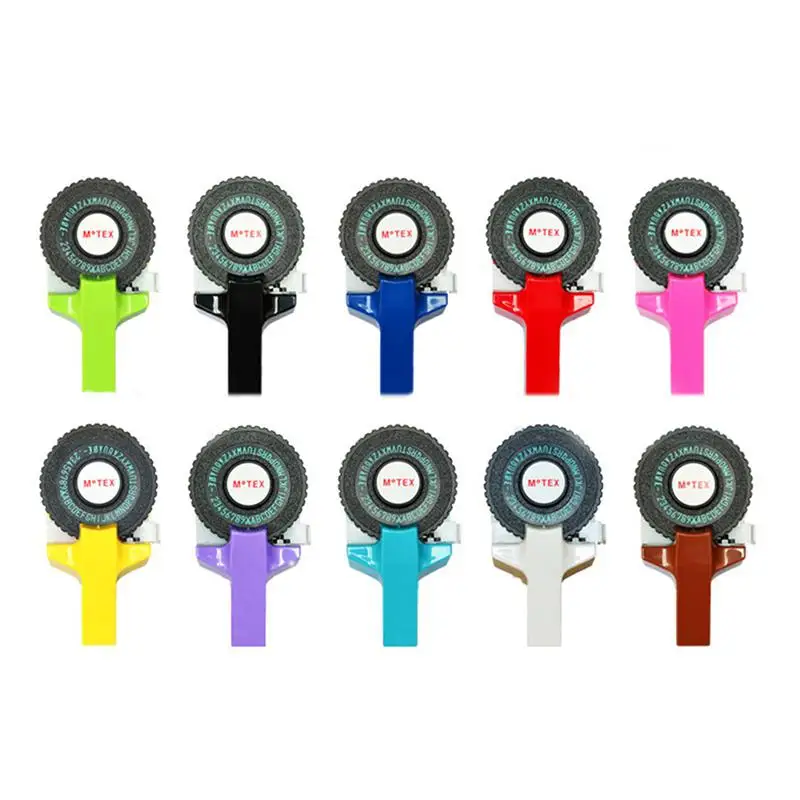 

EastVita 3D Embossing Manual Label Maker DIY Hand Decorative Tape Manual Typewriter for 9mm Embossing Label Tapes r20