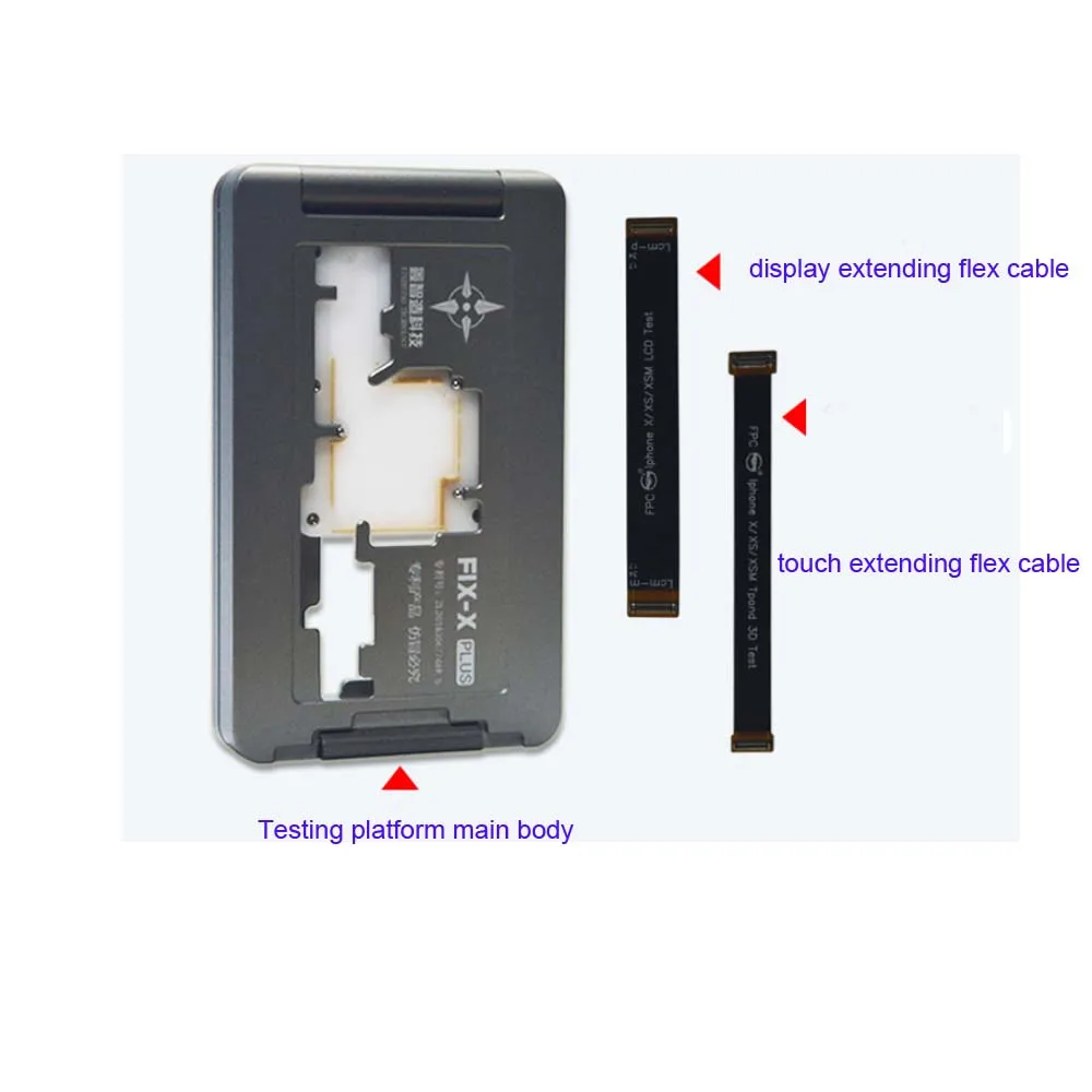 3 in 1 Mobile Phone Mainboard Repairing Platform Testing Fixture for iPhone X XS XS MAX Middle Layer Mid Frame Testing Repairing
