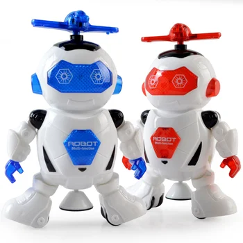 

2019 Rotating Smart Space Dance Robot Electronic Walking Toys With Music Light For Kids Astronaut Toy Christmas Birthday Gift