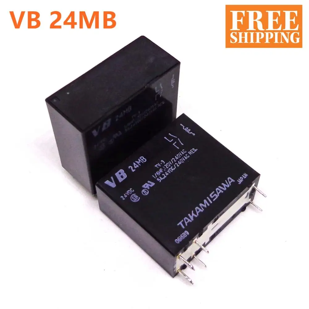 Takamisawa JV-24S-KT Relais Pour Circuits Imprimés 24 V/DC 5 A 1 NO (T) 1 Pc(s - Foto 10