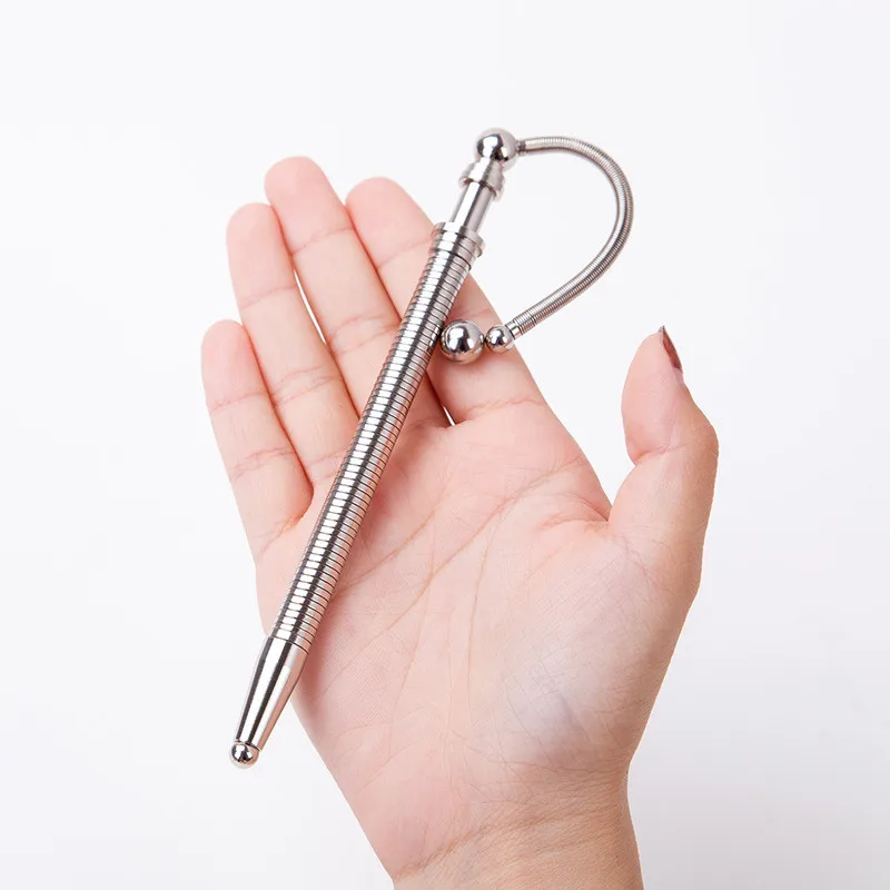 

Creative Flexible Magnetic Metal Ballpoint Pen Elastic Roller Ball Point Rollerball Ballpen School Writing Tool Stationery Store