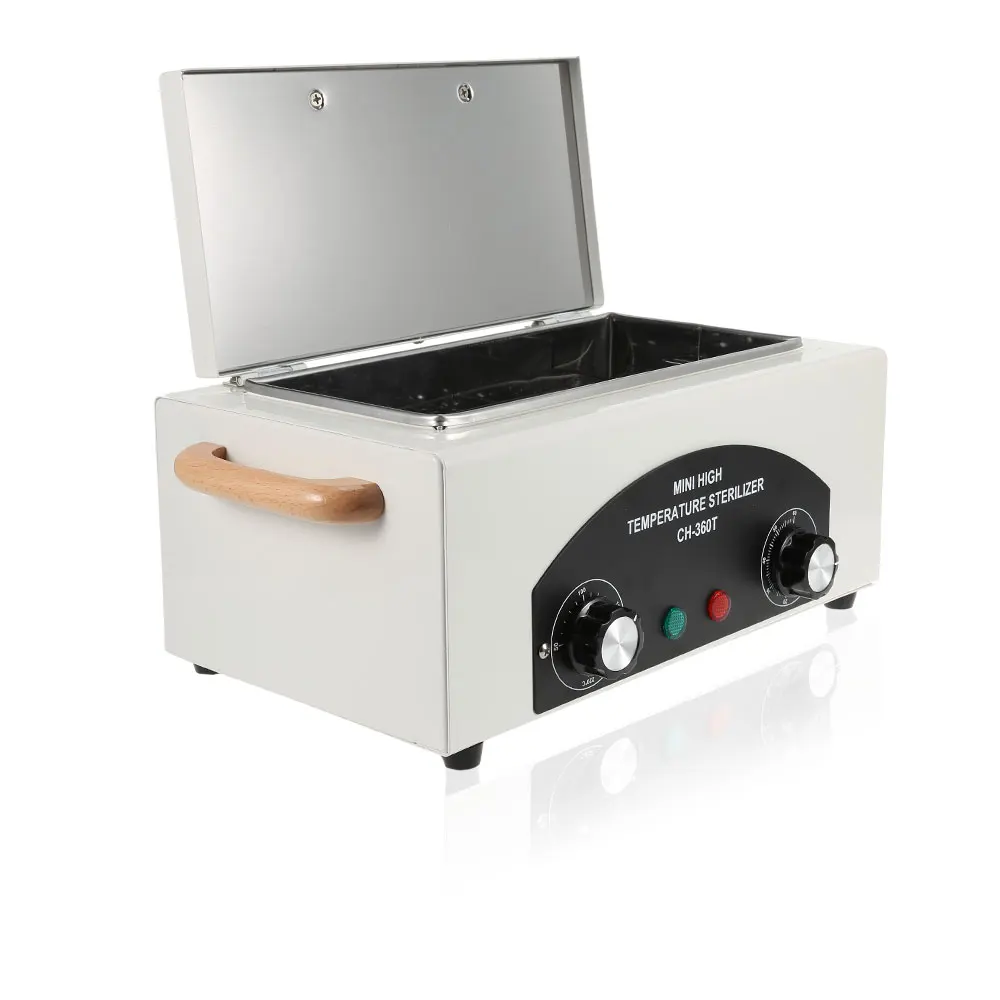 Gustala Nail Tools XDQ-360T 300W Mini High Temperature Sterilizer 220 Degrees Nail Art Equipment 2000ml Large Capacity Nail Tool 3