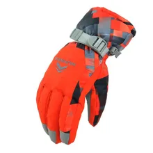 CKAHSBI зима Водонепроницаемый морозостойких теплые перчатки высокое качество Для мужчин Спорт на открытом воздухе снег Спортивная Лыжный Спорт Перчатки Для женщин лыжные перчатки