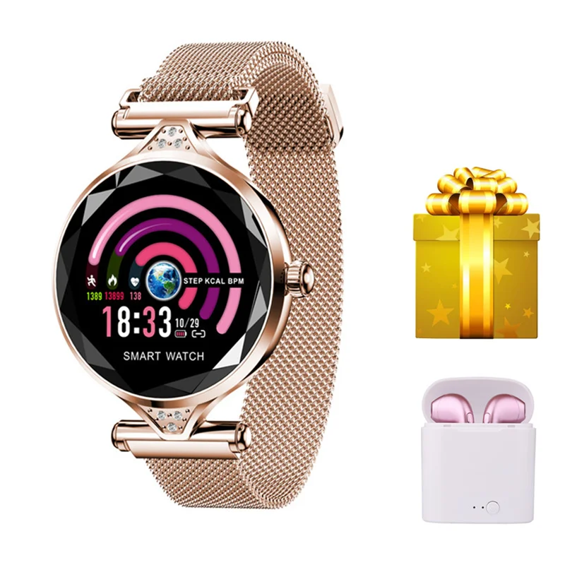 

Fitness band+earphone/set fitness tracker femal watch with sleeping heart rate blood pressure measurement for iphone 6 7 8 X XR