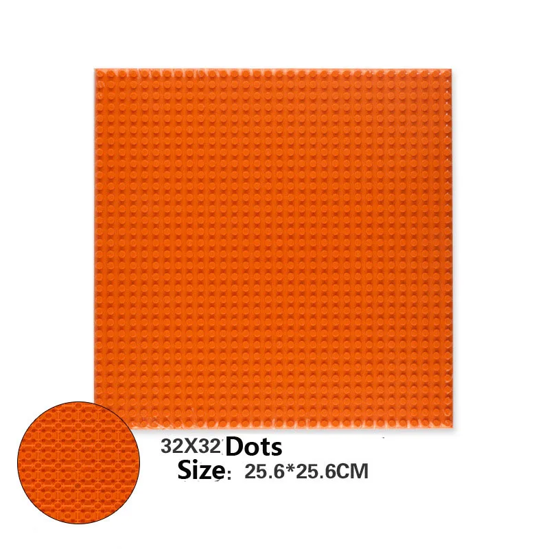 Double-sided Base Plates Plastic Small Bricks Baseplates Compatible classic dimensions Building Blocks Construction Toys 32*32 15
