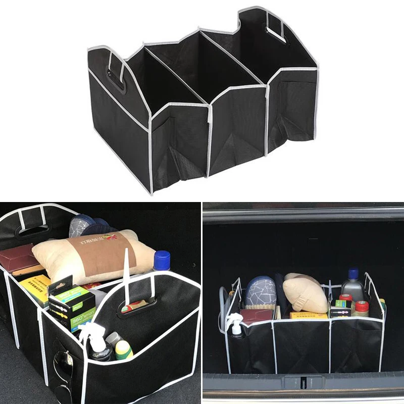 1x Collapsible Car Trunk Organizer Bag Stowing Styling For