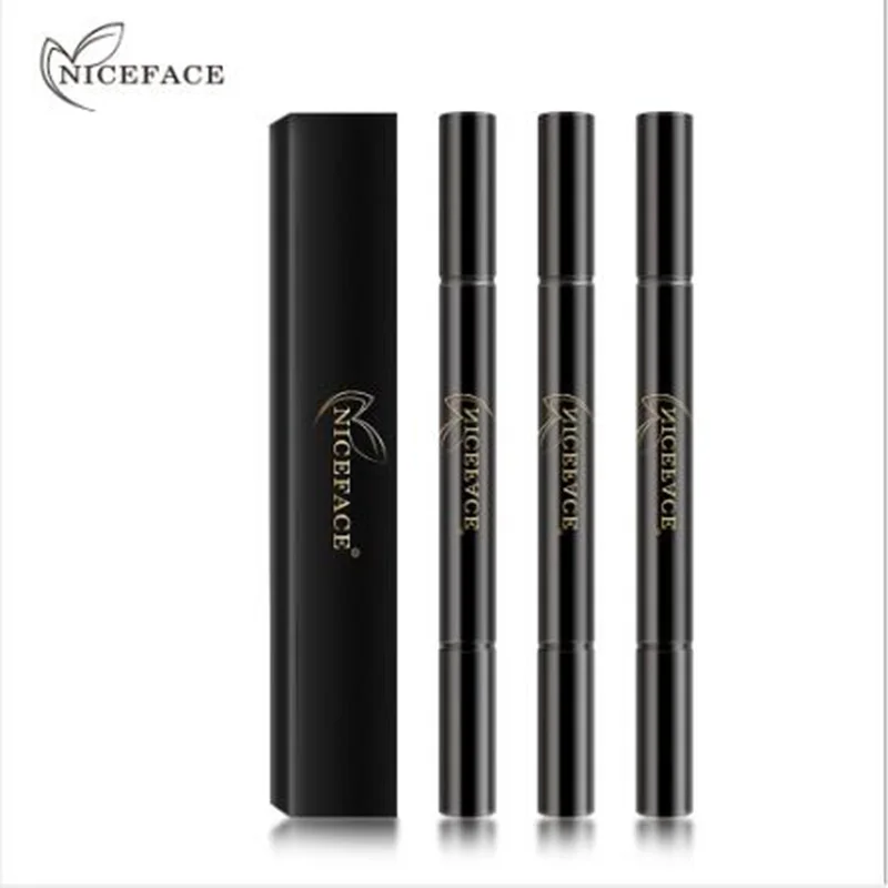 Niceface 1 шт. подводка для глаз Водостойкая Подводка с печатью длинная Стойкая