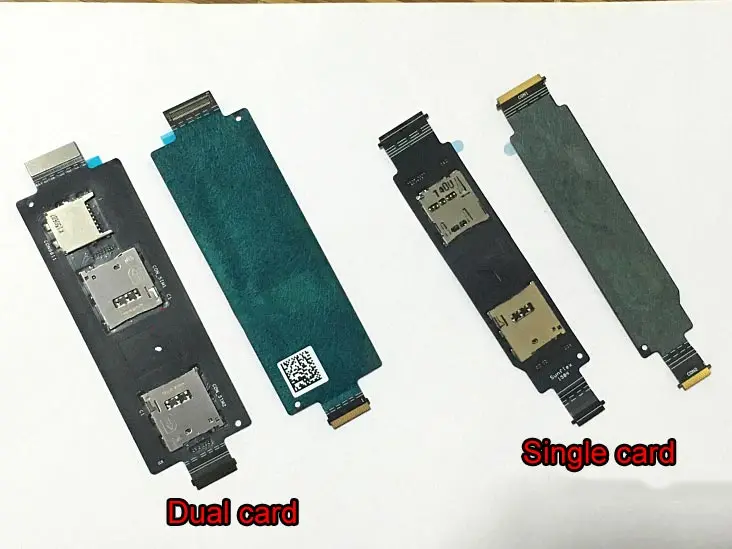 Оригинальный 1 шт. новый держатель SIM + TF карты лоток Слот для в сборе кабель Asus ZenFone