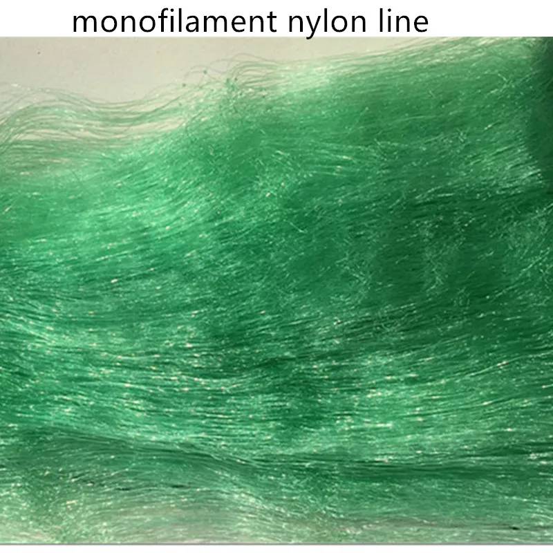 green line Single layer fishing net gill net 70m-100m fishing network monofilament nylon net rede de pesca smal mesh small mesh