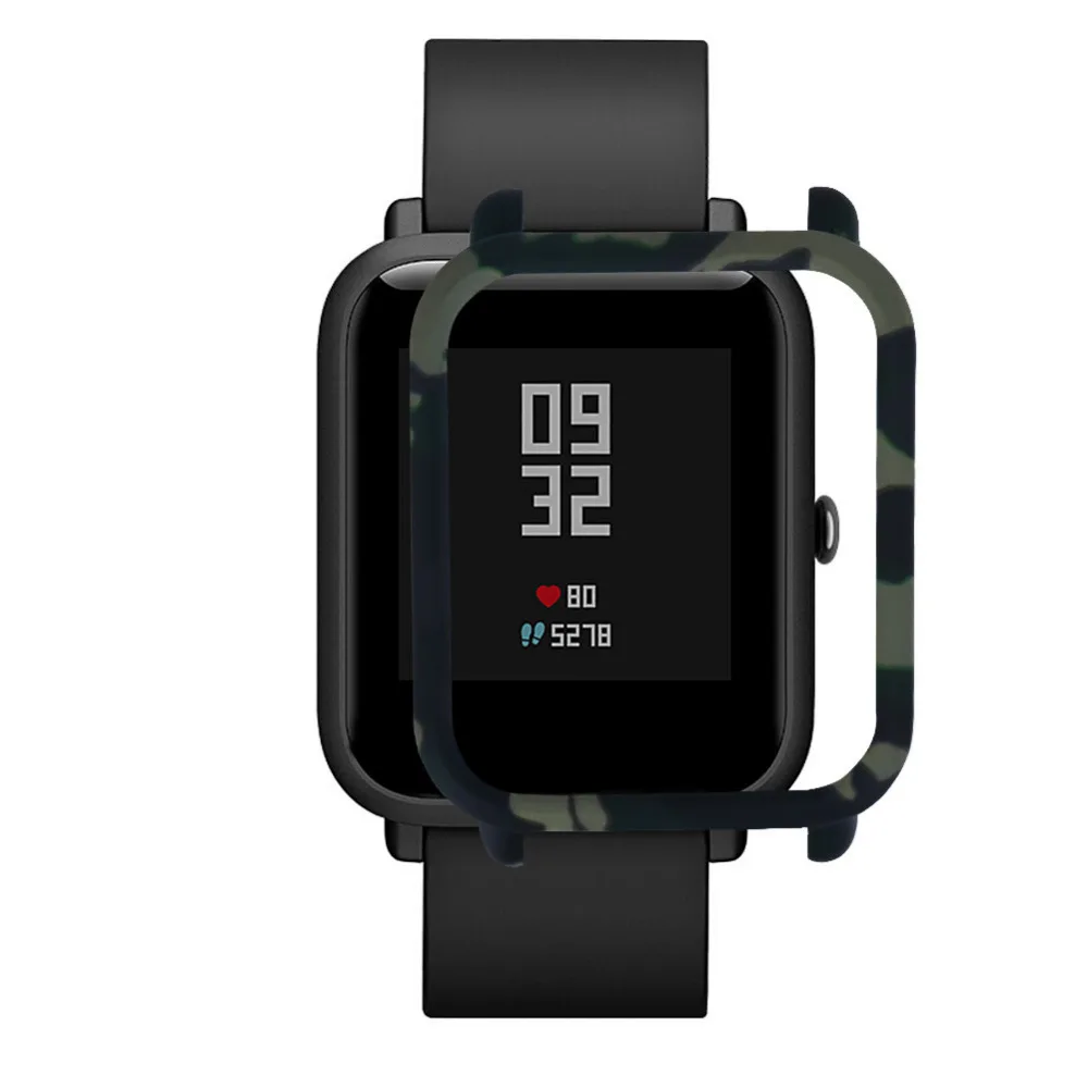 Тонкий цветной корпус из поликарбоната для Xiaomi Amazfit Bip BIT PACE Lite Молодежные часы