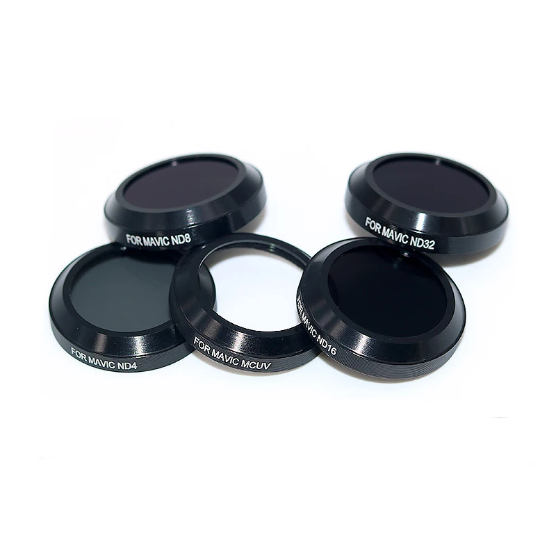 4pcs set  Filters kit  ND4 ND8 ND16 ND32 CPL UV Filter  Lens Protective cover for DJI MAVIC pro drone accessories 1 (12)