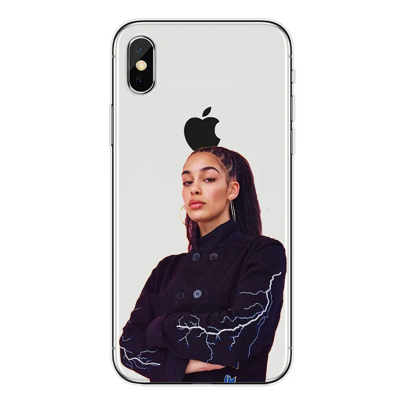 Силиконовый прозрачный чехол Jorja Smith для Iphone 6X8 7 5 4 Plus 10 XR Max Funda Coque Lost & Found Smith|Сумки