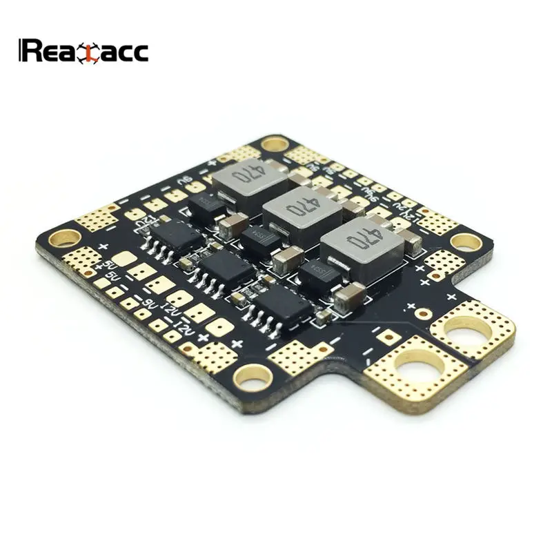 

Realacc RPDB Power Hub Power Distribution Board PDB 5V & 9V & 12V 3-8S BEC for RC Models Multicopter Spare Part Accs