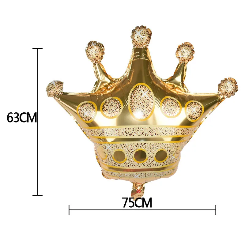 1 шт шар в форме алмаза Золотая Корона Алюминиевая Фольга Воздушный шар надувные Свадебные Валентина украшения принадлежности для вечеринки-девичника - Цвет: S10
