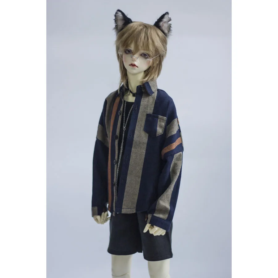 BJD Black Tank Top Clothing For 1//4 17/" 44cm MSD DK DZ AOD dd Volks Doll