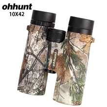 Ohhunt B2 10X42 камуфляж охотничий бинокль водонепроницаемый противотуманный телескоп широкоугольная яркая оптика походный бинокль