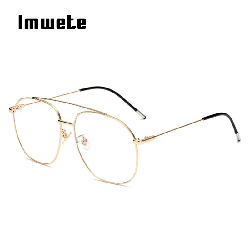 Imwete, винтажные женские очки, оправа для мужчин, анти-синий светильник, очки, прозрачные линзы, большие оправы, очки для женщин, оптические очки