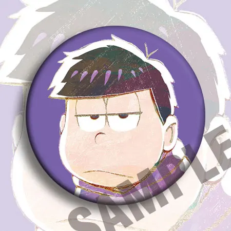 Значок аниме 58 мм значок Osomatsu san Jyushimatsu Matsuno брошь акриловый Декор подарок