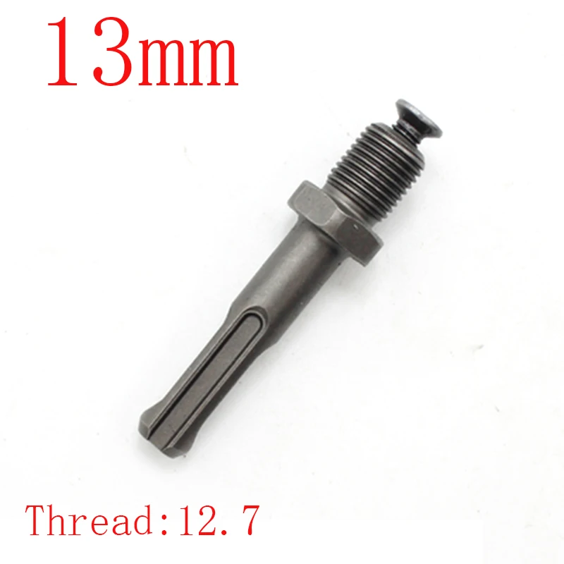 

1pcs 10mm 13mm 1/2 3/8 Drill chucks handle connection with round square drill chuck holder parts