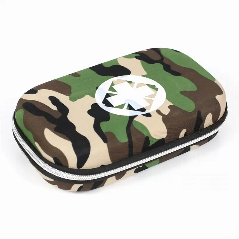 Camouflage Person Portable Outdoor Waterproof EVA First Aid Kit Bag for Family Travel Security Emergency Kits Medical Treatment