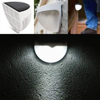 

Solar Power Lamps Led Solar Lights Outdoor Waterproof Garden Decoration Landscape Lawn Solar Power Panel LED Fence Gutter Wall