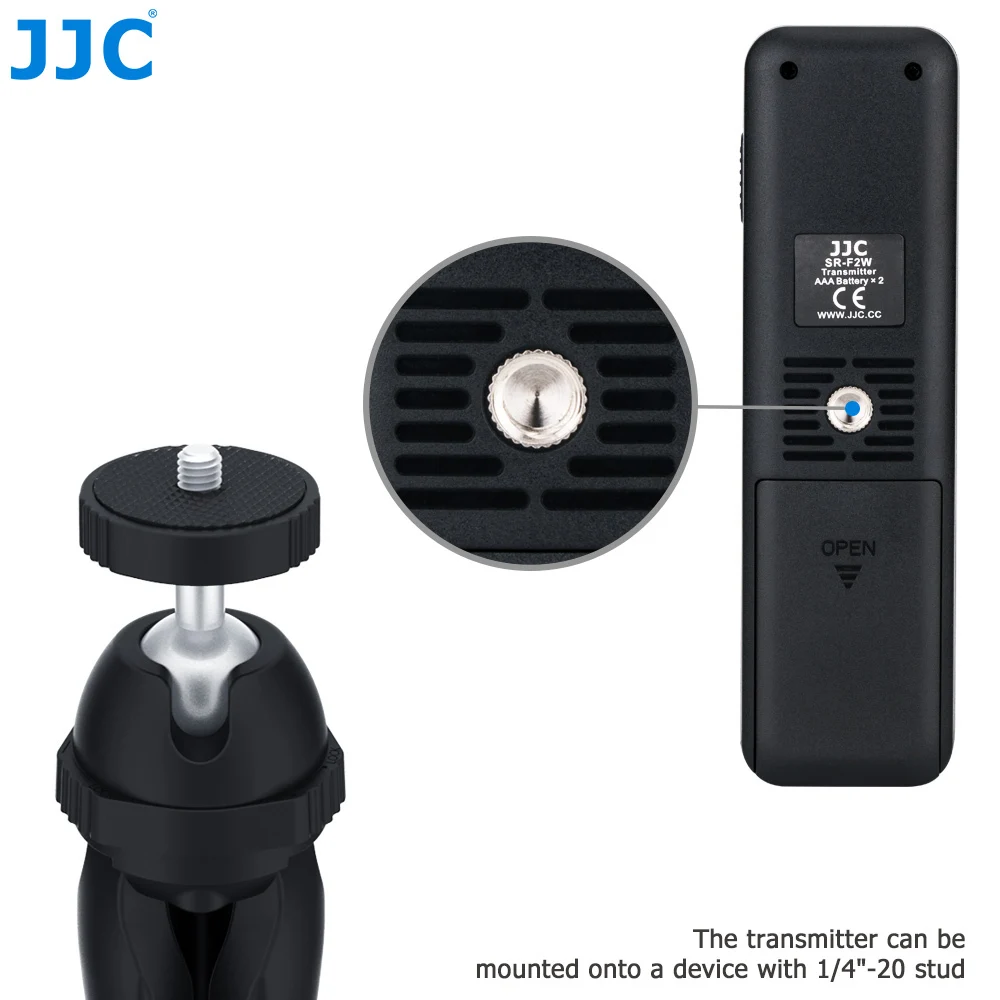  JJC Camera Wireless Remote Control for SONY Alpha a7III a7SII a7R a6000 a6300 a6500 etc. Replace RM