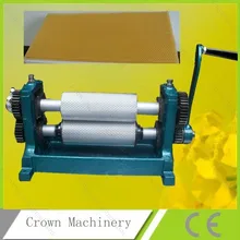 86*195 мм ручной пчелиный воск расческа край режущий валик с тиснением машина