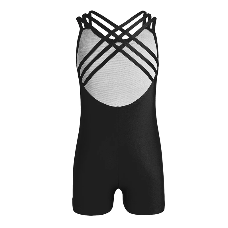 Kids Girls Ballet Leotard Dancewear Sleeveless