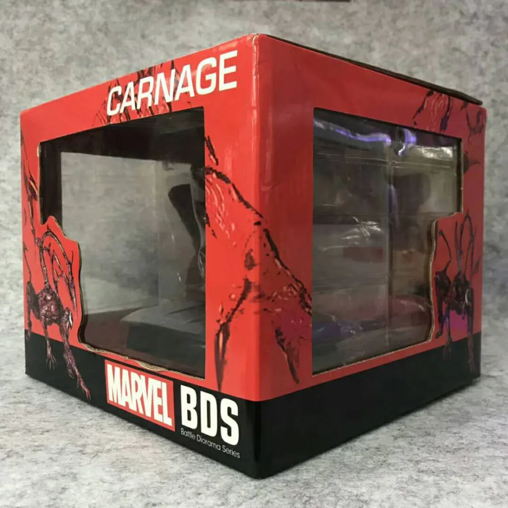 Special Edition BD Venon Art битва диорама серии Carnage Фигурка Marvel ПВХ Коллекционная модель