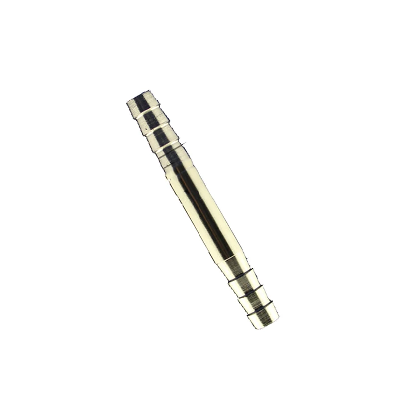 

304 Stainless Steel 19mm Equal Hose Barb Barbed 2 Way Pipe Fitting Coupling Connector Adapter For Water Air Oil Length 100mm
