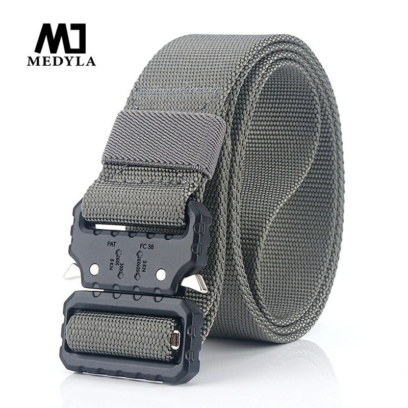 

MEDYLA new sports belt high quality Polyamide tactical belt adjustable length quick release suitable for climbing hunting sports